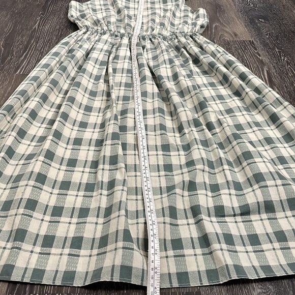 Plaid Bib Style Dress - Picture 6 of 12
